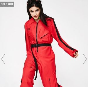 REPOSH - ☀️I AM GIA RED BOILER SUIT